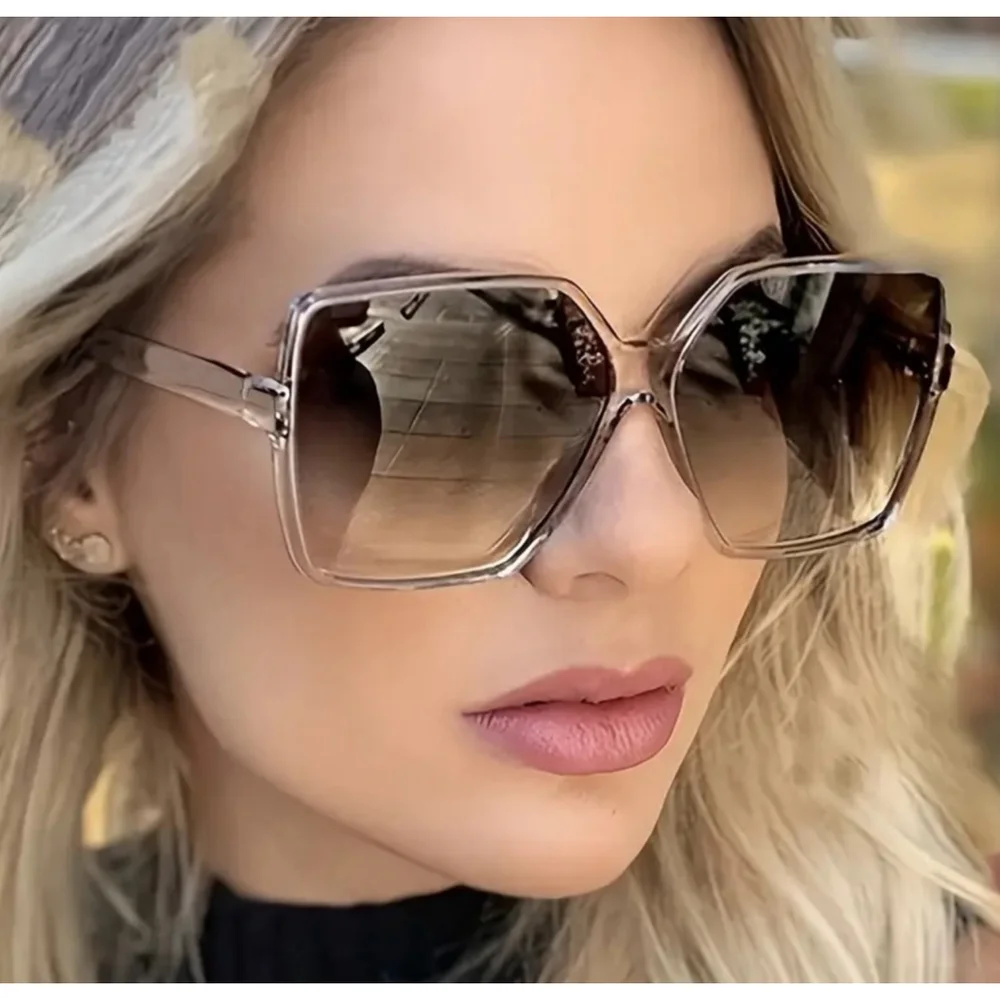 Oversized Square Gradient Women’s Sunglasses